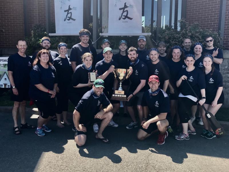 Featured image for “Dragon Boat success for the Crombie Crushers”