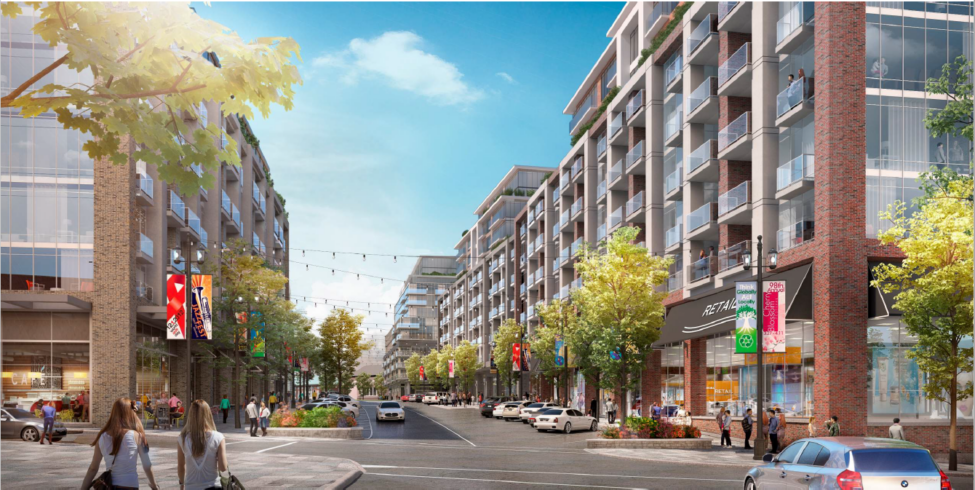 Park West proposed future Main St