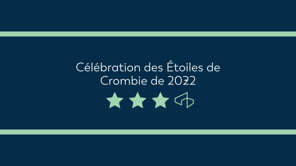 Celebration des Etoiles de Crombie de 2022