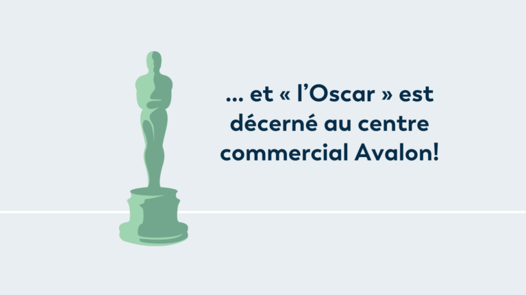 et lOscar est decerne au centre commercial Avalon